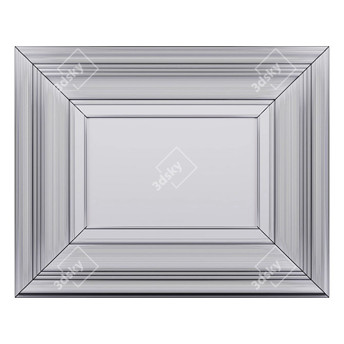 Elegant Framed Artwork 3D model image 2