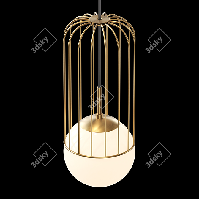 Eminent Mesh Pendant Lamp 3D model image 2