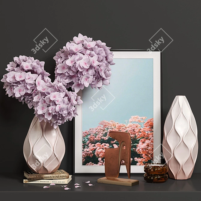 Elegant Decor Set: Vray 3D model image 1