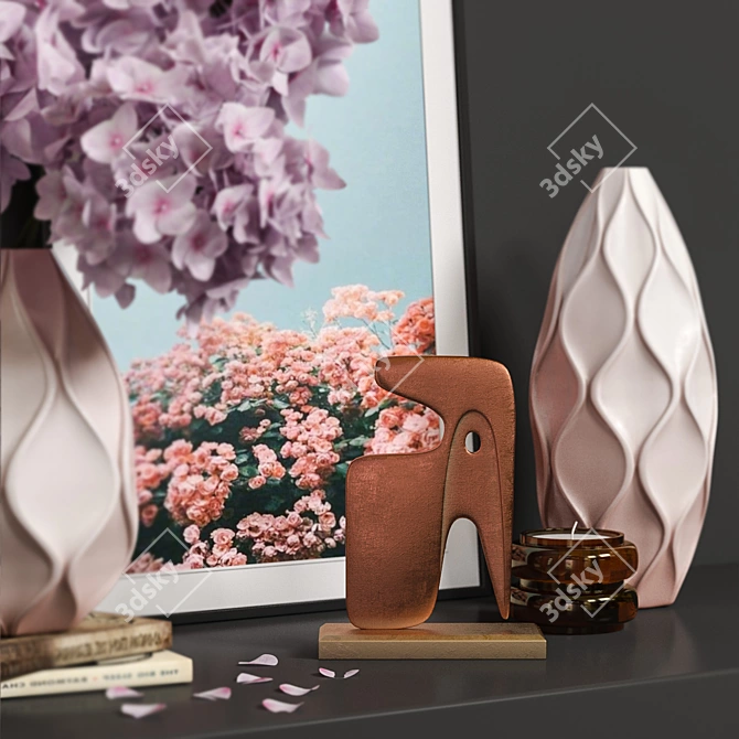 Elegant Decor Set: Vray 3D model image 2