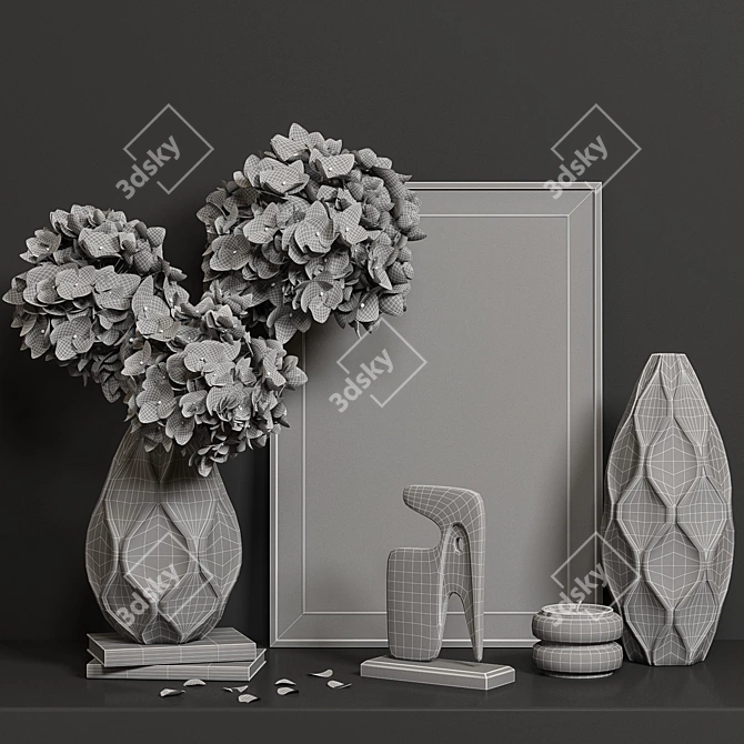 Elegant Decor Set: Vray 3D model image 4