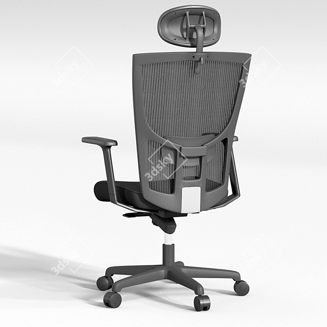 ComfortMax CH2800 Ergonomic Chair 3D model image 2