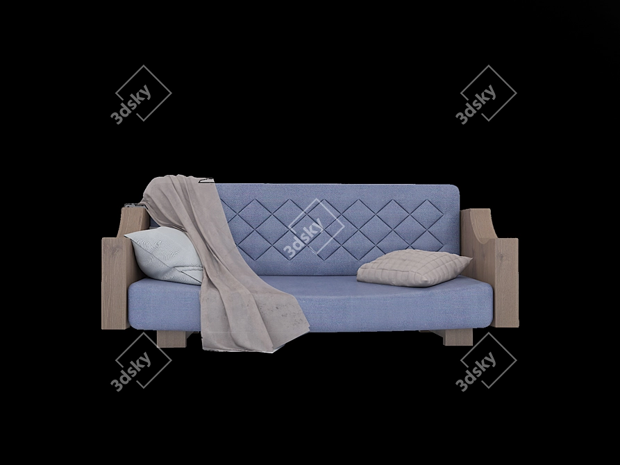 Modern Polys Sofa: 251.187 Verts: 254.092 3D model image 2