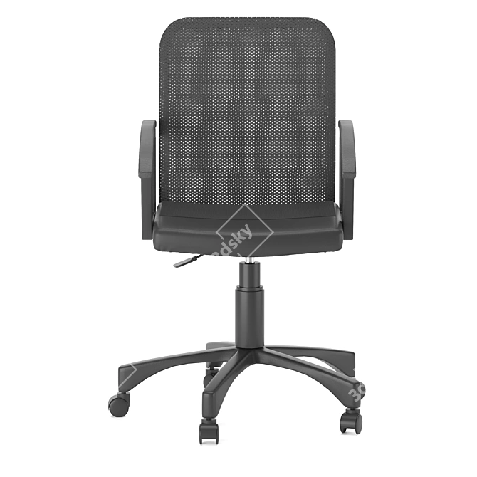 Elegy Office Chair: Comfort and Elegance 3D model image 4