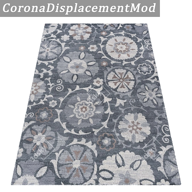 Luxury Carpet Set 3D model image 4