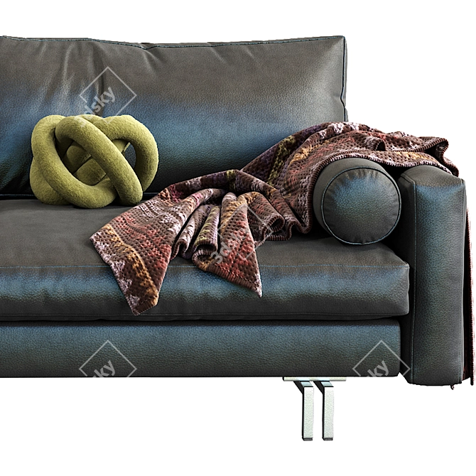 BLUES Interface Sofa: Modern and Stylish Addition to Your Living Room 3D model image 2