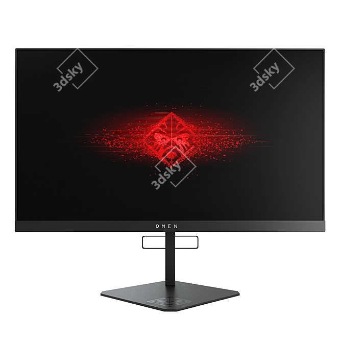 HP Omen X 25F: Immersive Gaming 3D model image 1