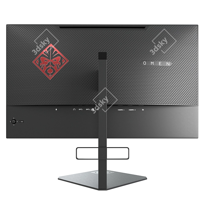 HP Omen X 25F: Immersive Gaming 3D model image 2