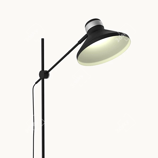 Modern Metal Floor Lamp by Frandsen Design 3D model image 3