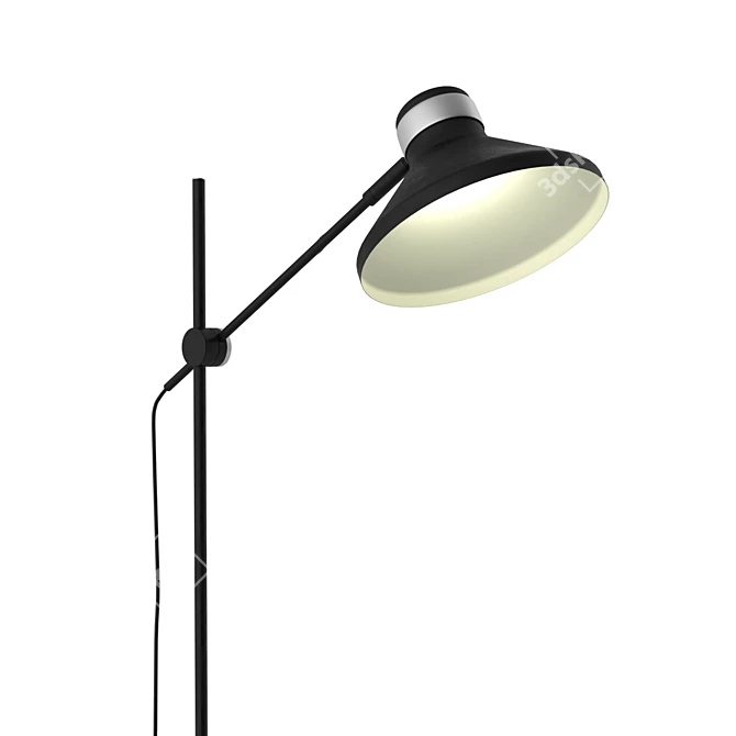 Modern Metal Floor Lamp by Frandsen Design 3D model image 8