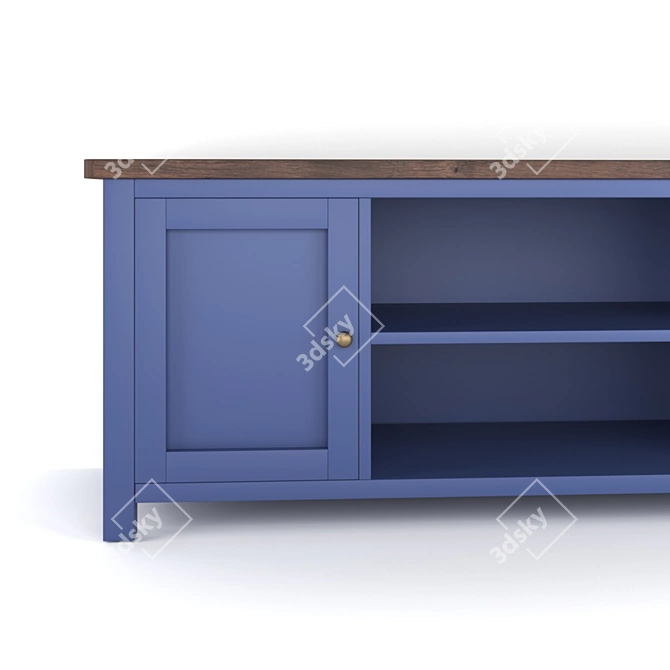 Jules Verne TV Chest 3D model image 2