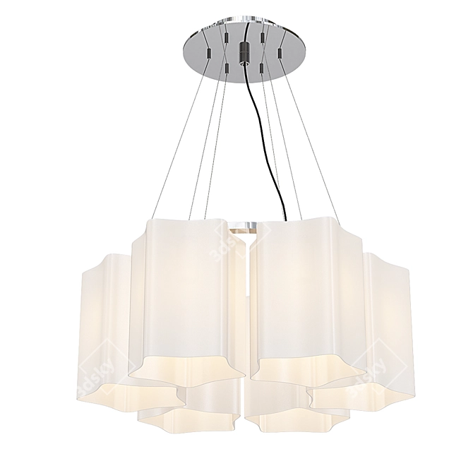 Modern Minimalist Pendant Light 3D model image 1