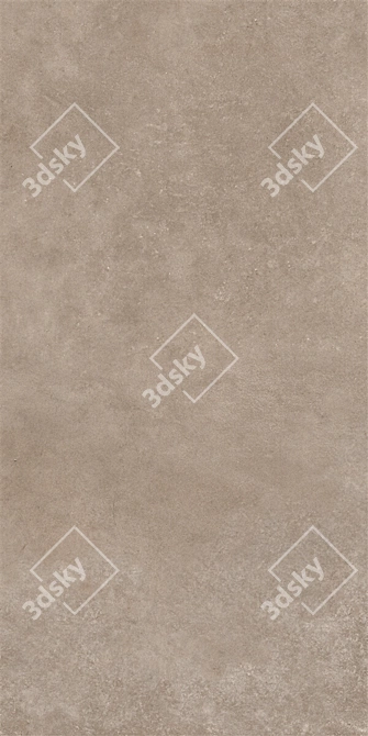 Modern Concrete Wall Tiles - Taupe Set 3D model image 5