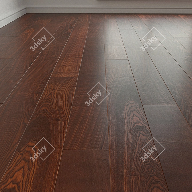 Premium Tango Ash Cognac Laminate 3D model image 1