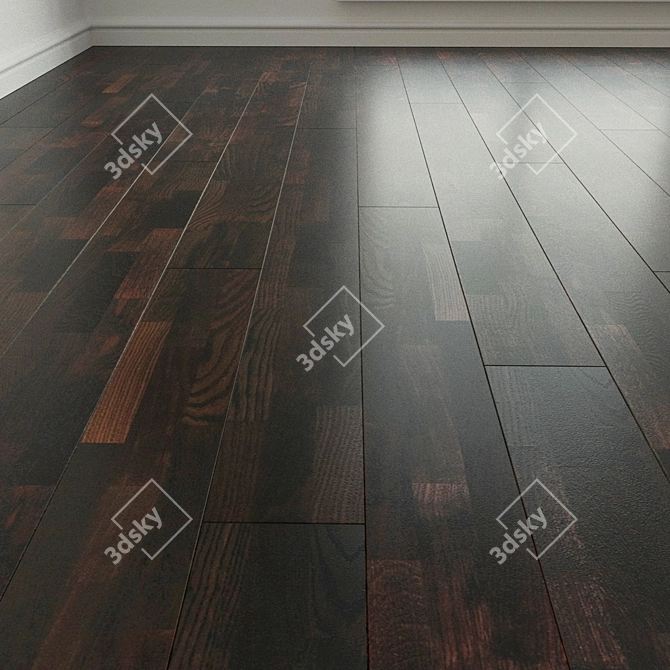 Salsa Oak Java Laminate Parquet 3D model image 1