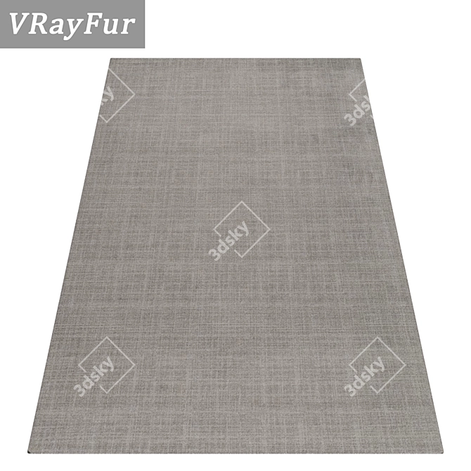 High-Quality Carpet Set with Multiple Textures 3D model image 2