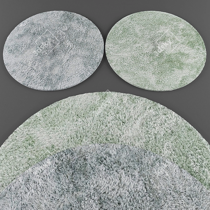 Round Rugs Collection 153 3D model image 3