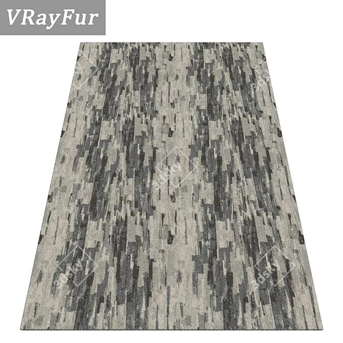 Luxury Carpet Set: High-Quality Textures and Versatile Designs 3D model image 2