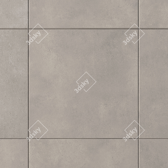 CORE Fume Concrete Wall Tiles Set 3D model image 2