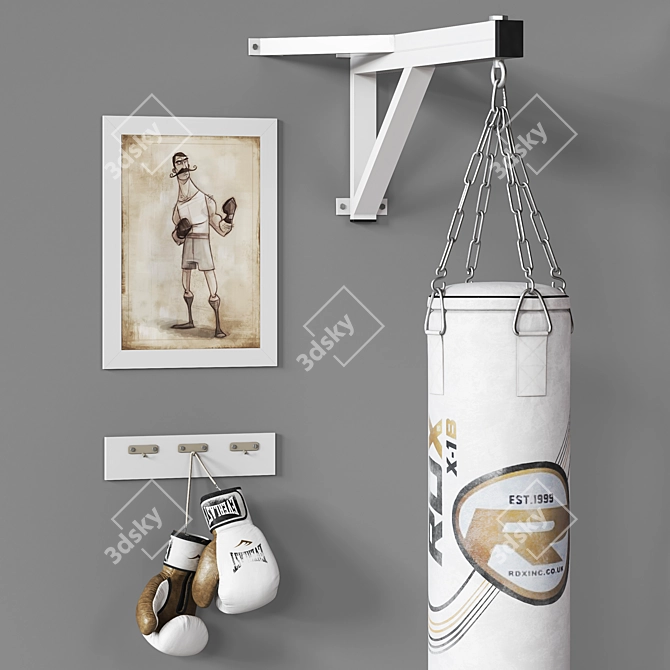 Maxi-S Sports Furniture and Toy Set 3D model image 3