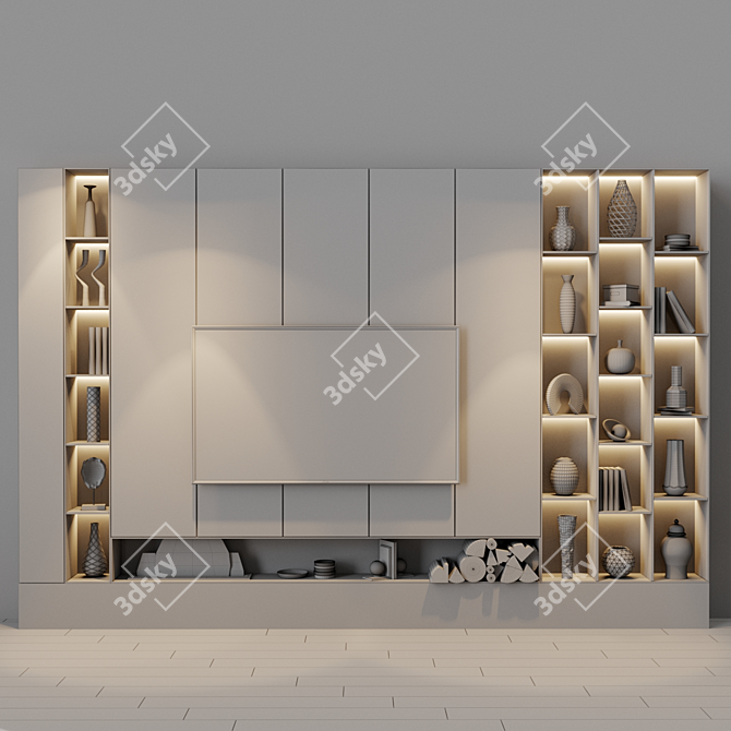 TV Set 137: Clear Picture, Optimal Size 3D model image 5