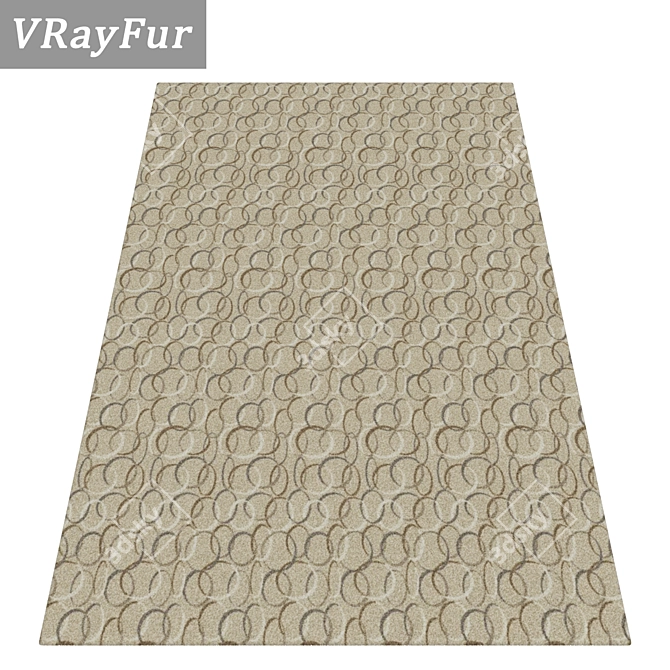 High-Quality Carpet Set 3D model image 2