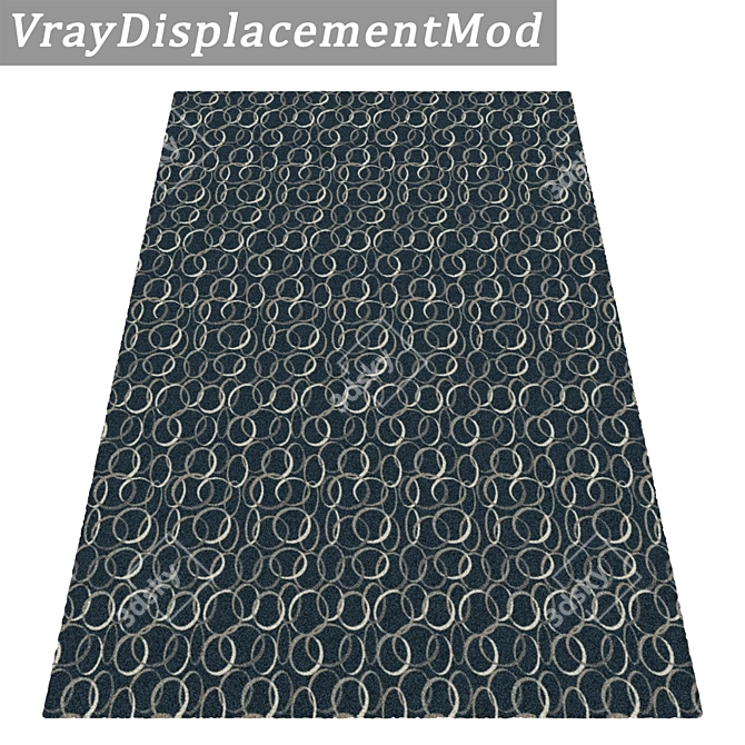 Premium Carpet Set: 3 High-Quality Textured Options 3D model image 3