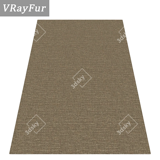 Luxurious Carpet Set: High-Quality Textures & Multiple Variations 3D model image 2