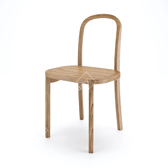 Elegant Siro Chair: Designed Excellence 3D model image 3