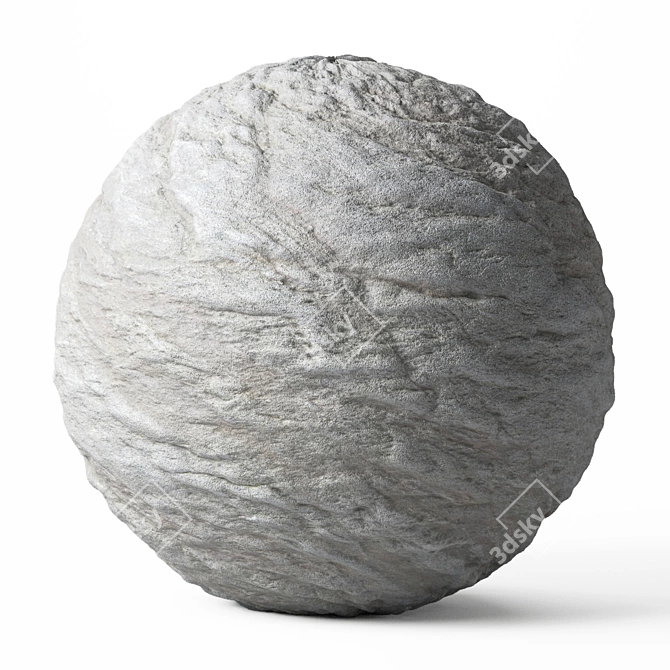 Premium Rock Wall Texture Pack 3D model image 4