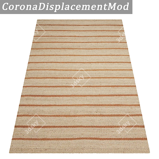 Premium Carpet Set 916 3D model image 4