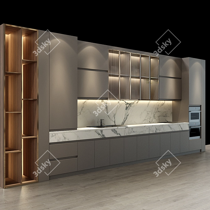 Multifunctional Kitchen Organizer 3D model image 2