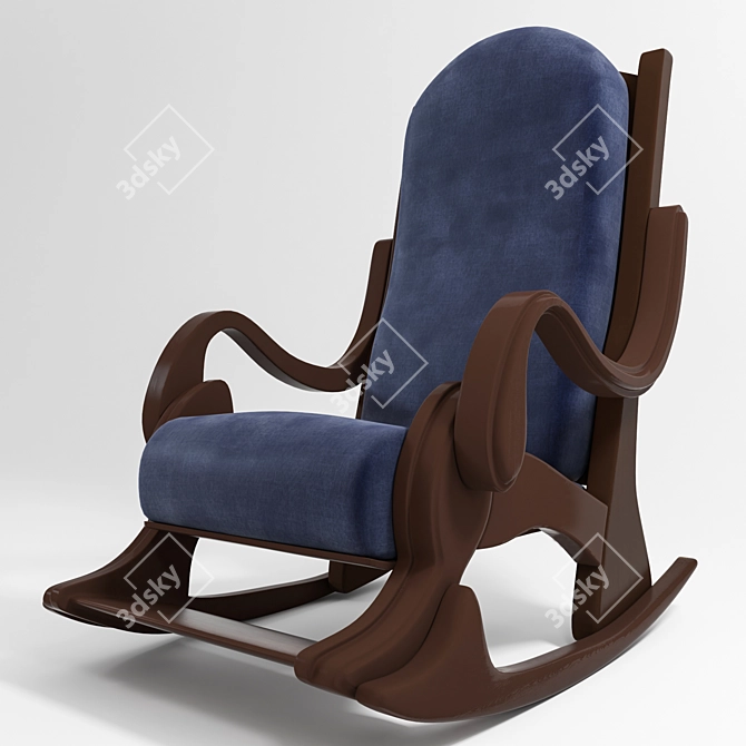 Elegant and Contemporary Concept Armchair 3D model image 2