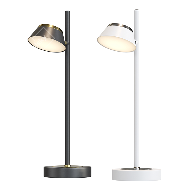 Classic Flamer Table Lamp 3D model image 1