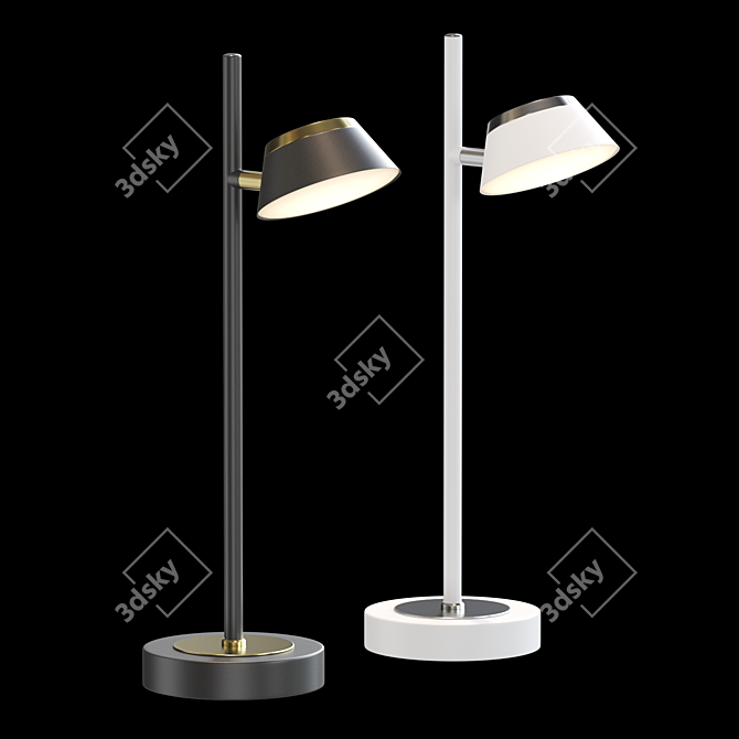 Classic Flamer Table Lamp 3D model image 2