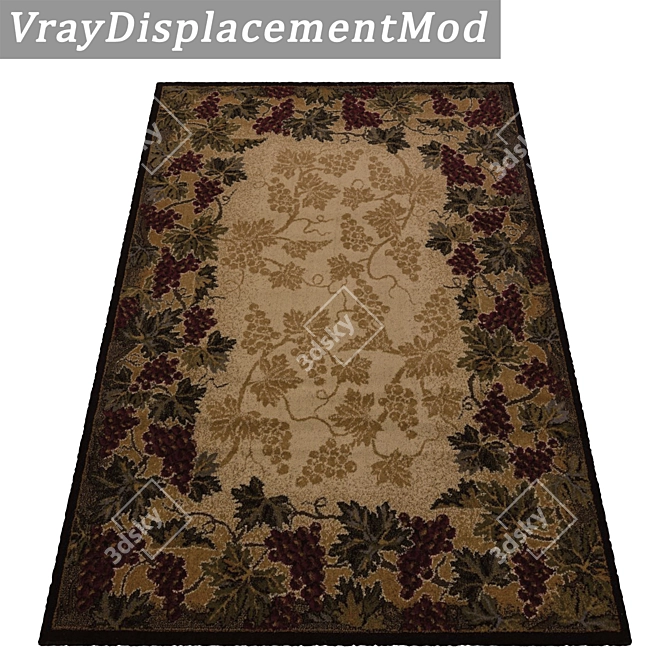 Luxury Carpet Set: High-Quality Textures & Multiple Variants 3D model image 3