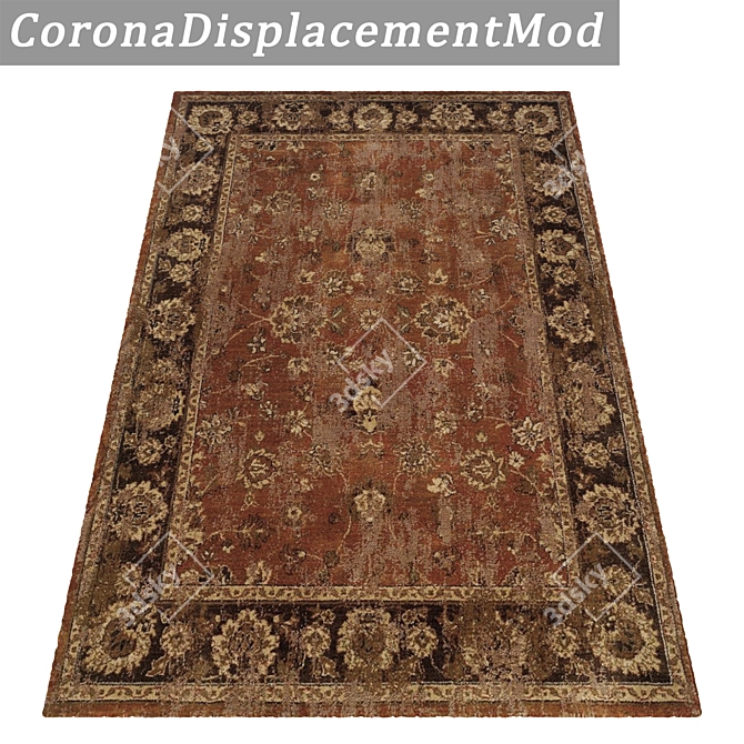 Luxury Carpets Set 924 3D model image 4