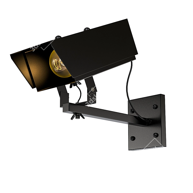 FlexSpot Camera Spot - Adjustable Lighting Solution 3D model image 1