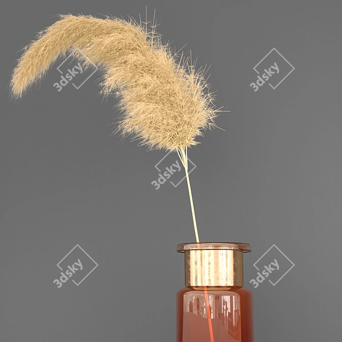 Pampas 003: Corona & 3dsmax+FBX 3D model image 2