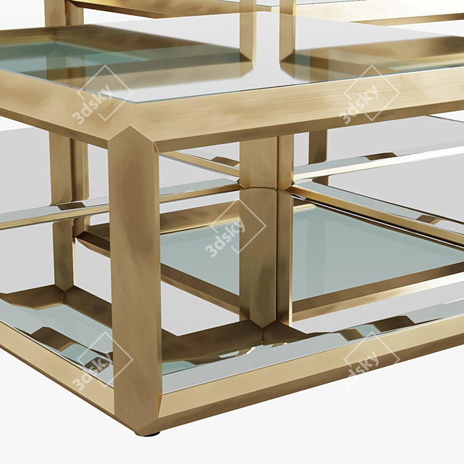 Elegant Callum Coffee Table 3D model image 2