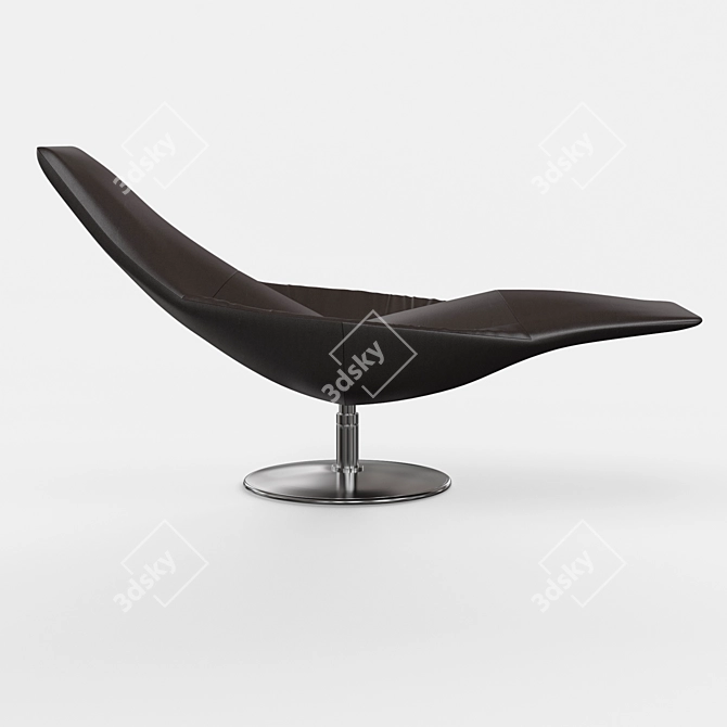 Swoop Lounge Chair 3D model image 3