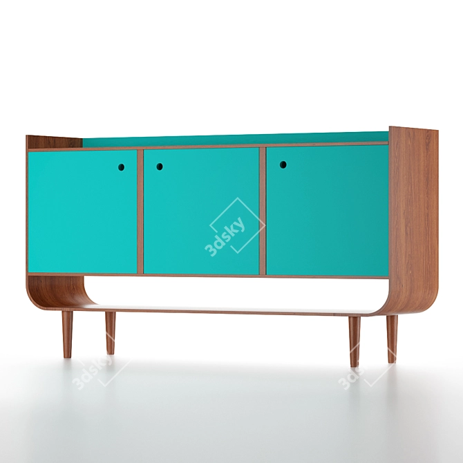 Modern Dylan Buffet: Versatile Elegance 3D model image 1