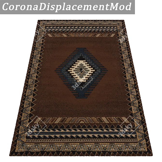 Luxury Carpets Set 929 3D model image 4