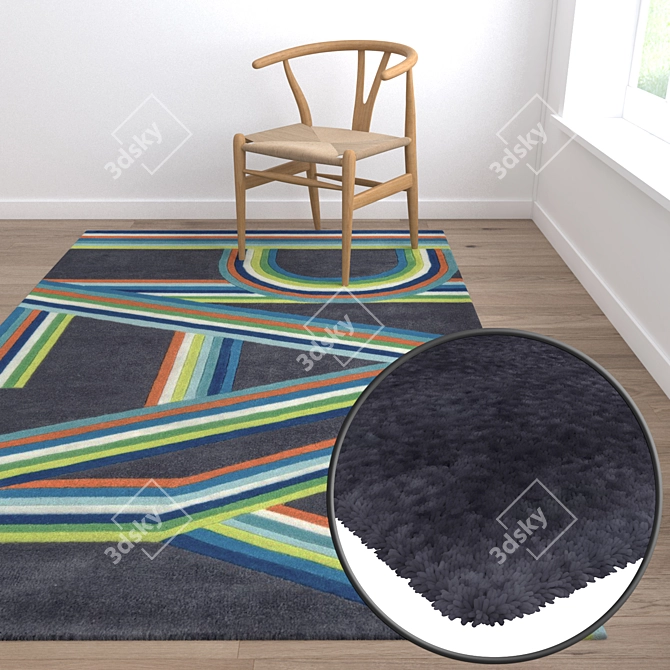 Luxury Carpet Collection 3D model image 5