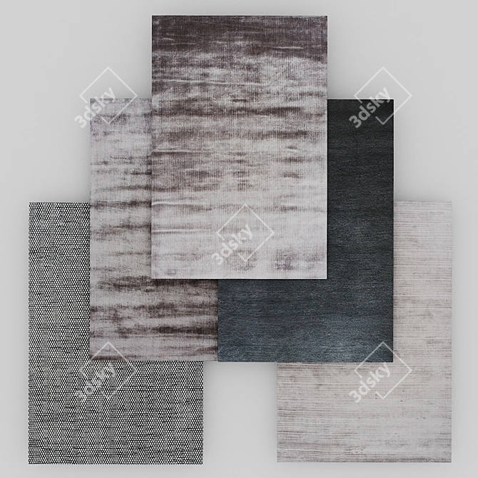 Luxury Carpet Set - Texture, Gloss & Normal 3D model image 1