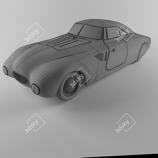 Luxury Maybach SW38 Stromlinie 2016 3D model image 1