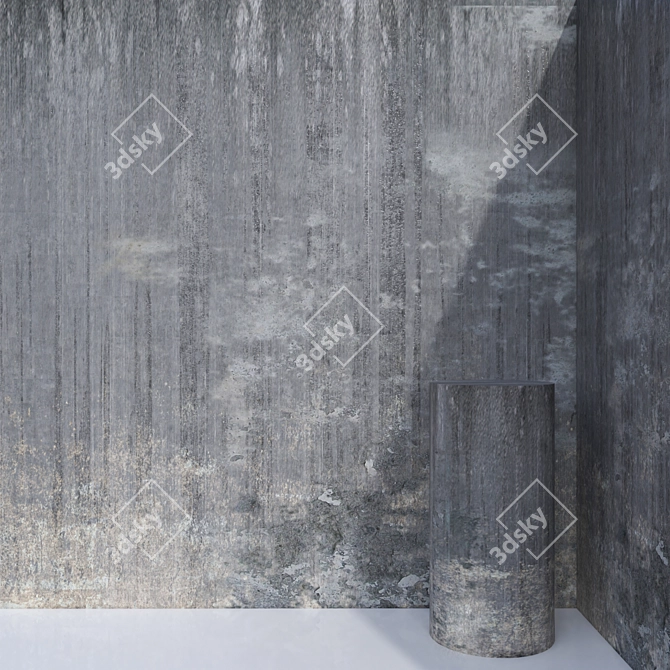 Premium Concrete Material 3D model image 1