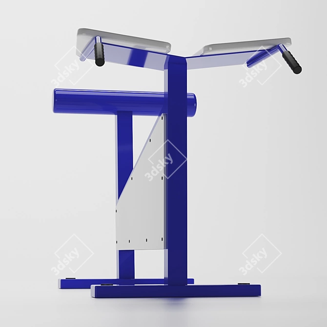  StreetFit Hyperextension Machine 3D model image 4