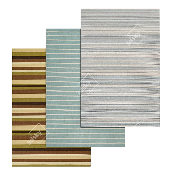 Luxury Carpets Collection 3D model image 1