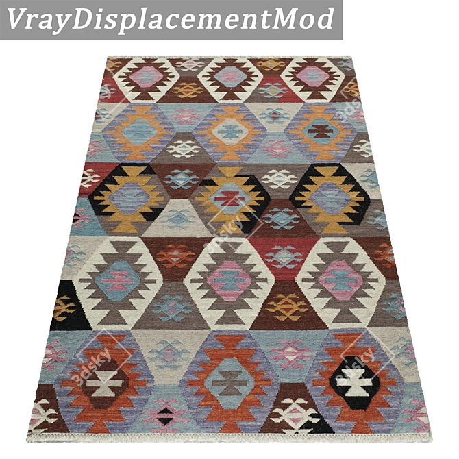 Premium Quality Carpet Set 3D model image 3